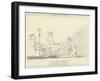 Euryclea Discovers Ulysses-John Flaxman-Framed Giclee Print