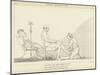 Euryclea Discovers Ulysses-John Flaxman-Mounted Giclee Print