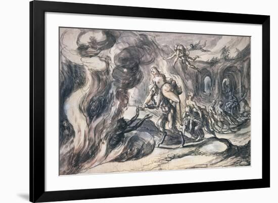 Eurydice in Hell, 1620-Hermann Weyer-Framed Giclee Print