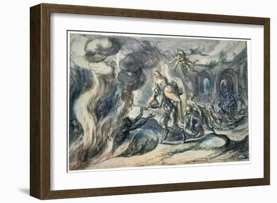 Eurydice in Hell, Early 17th Century-Hermann Weyer-Framed Giclee Print