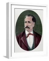 Eusebio Lillo (1826-1910). Chilean Poet and Politician., 1875. Colored-null-Framed Giclee Print