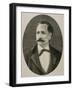 Eusebio Lillo (1826-1910). Chilean Poet and Politician., 1875-null-Framed Giclee Print