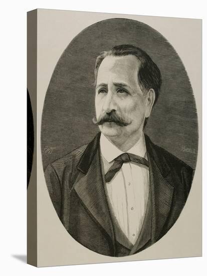 Eusebio Lillo (1826-1910). Chilean Poet and Politician., 1875-null-Stretched Canvas