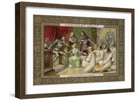 Eustache De Saint Pierre-null-Framed Giclee Print