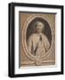 Eustache Teissier, Engraved by Gérard Edelinck (1640-1707), 1690-Andre Bouys-Framed Giclee Print