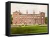 Euston Hall, Suffolk, Home of the Duke of Grafton, 1880-Benjamin Fawcett-Framed Stretched Canvas