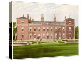 Euston Hall, Suffolk, Home of the Duke of Grafton, 1880-Benjamin Fawcett-Stretched Canvas