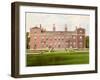 Euston Hall, Suffolk, Home of the Duke of Grafton, 1880-Benjamin Fawcett-Framed Giclee Print