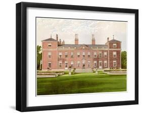 Euston Hall, Suffolk, Home of the Duke of Grafton, 1880-Benjamin Fawcett-Framed Giclee Print