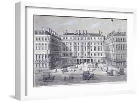 Euston Square Station, London, C1838-George Sidney Shepherd-Framed Giclee Print