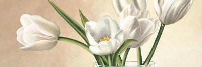 Vaso con tulipani bianchi-Eva Barberini-Art Print