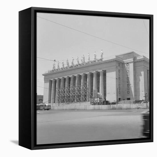 Eva Peron Foundation Building-null-Framed Stretched Canvas