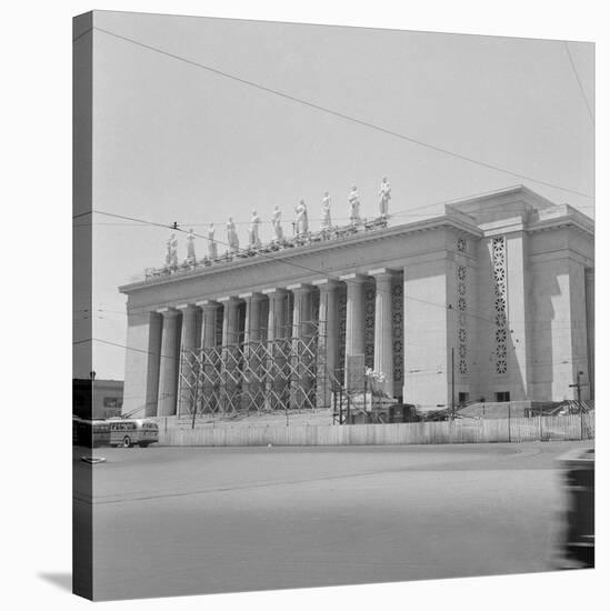 Eva Peron Foundation Building-null-Stretched Canvas