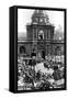 Evacuation of German Wounded after the Surrender of the Senate, Liberation of Paris, August 1944-null-Framed Stretched Canvas