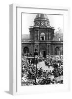 Evacuation of German Wounded after the Surrender of the Senate, Liberation of Paris, August 1944-null-Framed Giclee Print