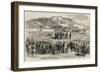 Evacuation of the Crimea by the Allies, the Ceremony at the Ordnance Wharf, Balaclava-Robert Thomas Landells-Framed Giclee Print