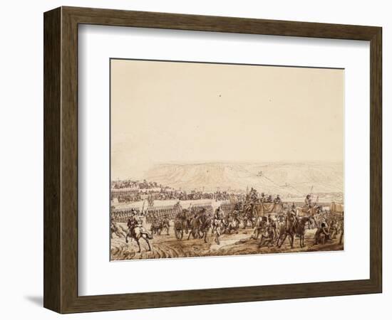 Evacuation of Wounded, Detail, from Battle of Jena, October 14, 1806-Benjamin Zix-Framed Giclee Print