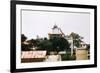 Evacuees Boarding a Helicopter-null-Framed Photographic Print