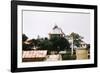 Evacuees Boarding a Helicopter-null-Framed Photographic Print