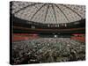 Evacuees from New Orleans Cover the Floor of Houston's Astrodome Saturday-null-Stretched Canvas