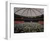 Evacuees from New Orleans Cover the Floor of Houston's Astrodome Saturday-null-Framed Photographic Print