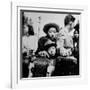 Evacuees of Japan Awaiting Turn for Baggage Inspection upon Arrival at Assembly Center During WWII-Dorothea Lange-Framed Photographic Print