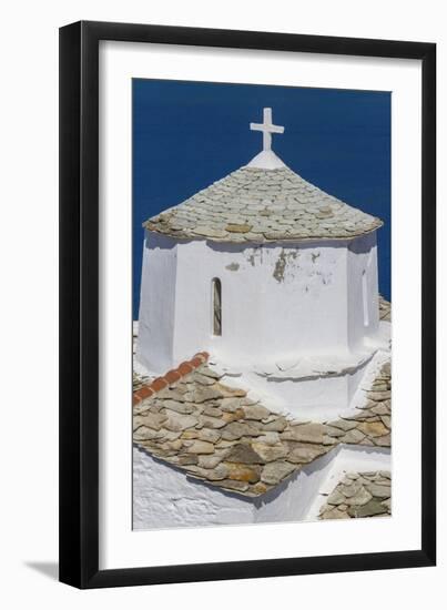 Evagelistria Church, Skopelos, Sporades, Greek Islands, Greece, Europe-Rolf Richardson-Framed Photographic Print