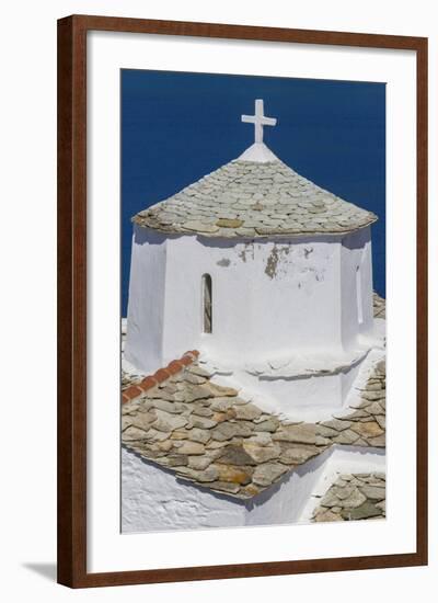 Evagelistria Church, Skopelos, Sporades, Greek Islands, Greece, Europe-Rolf Richardson-Framed Photographic Print