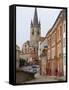 Evangelical Church, Sibiu, Transylvania, Romania-Russell Young-Framed Stretched Canvas