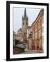 Evangelical Church, Sibiu, Transylvania, Romania-Russell Young-Framed Photographic Print