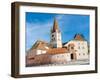 Evangelical Fortified Church in Cisnadie, Romania-David Ionut-Framed Photographic Print