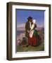 Evangeline and Gabriel-John Faed-Framed Premium Giclee Print