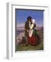 Evangeline and Gabriel-John Faed-Framed Premium Giclee Print