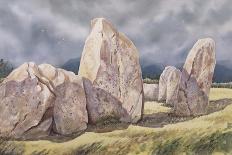 The Callanish Legend, Isle of Lewis, 1991-Evangeline Dickson-Framed Giclee Print