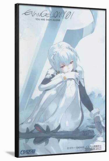 Evangelion: 1.0 You Are (Not) Alone - Japanese Style-null-Framed Poster