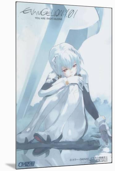 Evangelion: 1.0 You Are (Not) Alone - Japanese Style-null-Mounted Poster