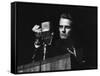 Evangelist, Billy Graham, Held Revival in Large Coliseum on Canadian National Exhibition Grounds-Ed Clark-Framed Stretched Canvas