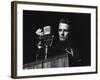 Evangelist, Billy Graham, Held Revival in Large Coliseum on Canadian National Exhibition Grounds-Ed Clark-Framed Premium Photographic Print