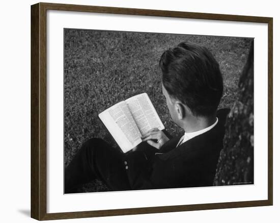 Evangelist Billy Graham-Alfred Eisenstaedt-Framed Premium Photographic Print