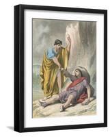 Evangelist Raises Up Christain-H. Castelli-Framed Giclee Print