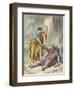 Evangelist Raises Up Christain-H. Castelli-Framed Giclee Print