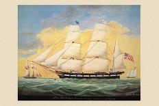 St. Mary's Entering the Harbour of Mobile-Evans-Art Print