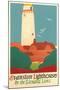 Evanston Lighthouse Poster-null-Mounted Art Print