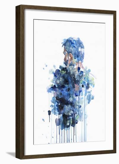 Evaporate-Agnes Cecile-Framed Art Print