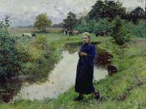 The New Dress, 1888-Evariste Carpentier-Stretched Canvas