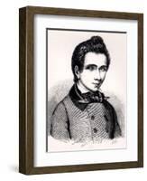 Evariste Galois, 1848-Alfred Galois-Framed Giclee Print