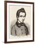 Evariste Galois French Mathematician-Alfred Galois-Framed Art Print