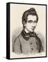 Evariste Galois French Mathematician-Alfred Galois-Framed Stretched Canvas