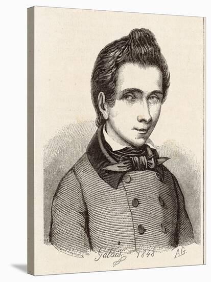 Evariste Galois French Mathematician-Alfred Galois-Stretched Canvas