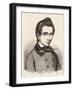 Evariste Galois French Mathematician-Alfred Galois-Framed Art Print